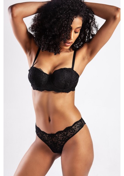 G.colorspush Up Strapless Bra, Siyah Konforlu ve Şık Sütyen