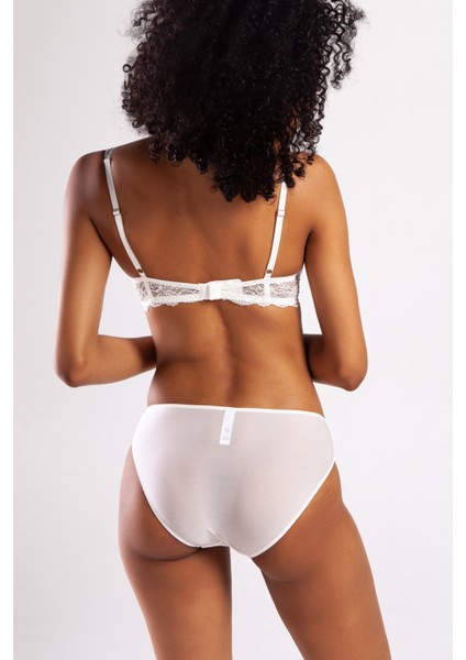 Goldy Heavy Push Up Bra, Ekru Renk Konforlu ve Şık Sütyen