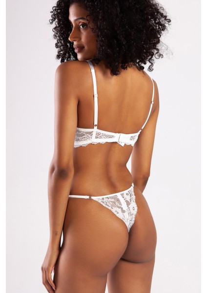 Goldy Heavy Push Up Bra, Ekru Renk Konforlu ve Şık Sütyen