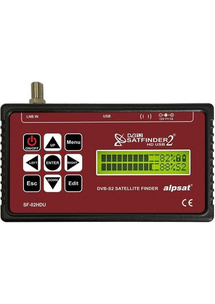 2 Hd+ Plus LCD Ekran Digital Uydu Yön Bulucu