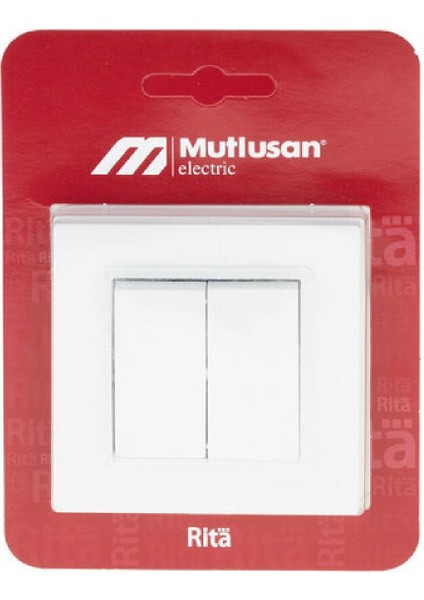 Rita Komütatör Vidalı Beyaz Blisterli 6187