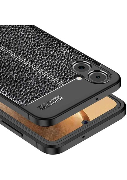 Samsung Galaxy A05 Kılıf Auto Focus Kapak - Siyah Nrmsa