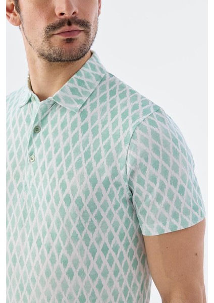 Gri Slim Fit Pgömlek Yaka Erkek T-Shirt fırsatları