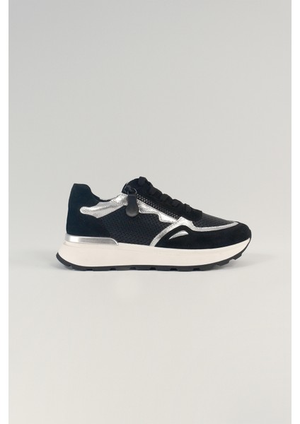 Madeleine Pudra Pembe Deri Kadın Sneakers, Deri, Günlük Ayakkabı, Spor Ayakkabı 24040