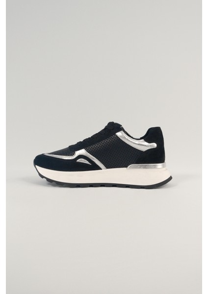 Madeleine Pudra Pembe Deri Kadın Sneakers, Deri, Günlük Ayakkabı, Spor Ayakkabı 24040