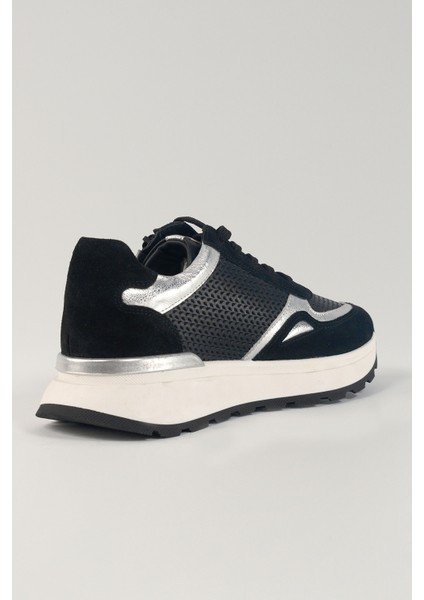 Madeleine Pudra Pembe Deri Kadın Sneakers, Deri, Günlük Ayakkabı, Spor Ayakkabı 24040