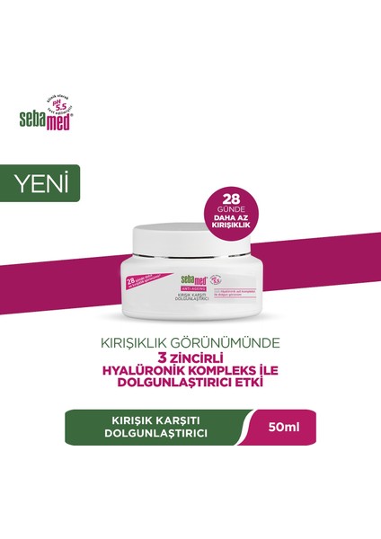 Kırışık Karşıtı Dolgunlaştırıcı Antı-Ageıng Krem 50ML (5 Li Set) fırsatları
