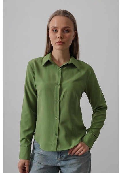 Basic Gömlek - Çağla Yeşili