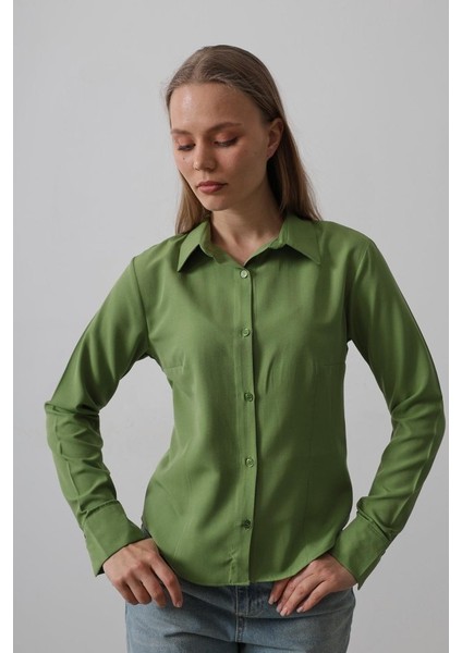 Basic Gömlek - Çağla Yeşili fiyatları