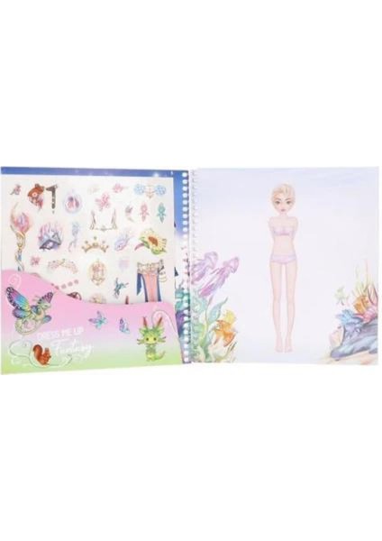 Dress Me Up Çıkartma Kitabı 2'li Set