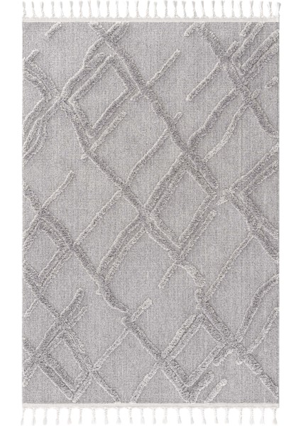 Cool Halı Palazzo 03 Gri Bukle Salon Halısı Mutfak Halısı Çocuk Odası Halısı Kesme Koridor Yolluk