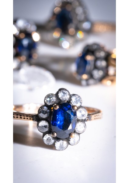 Altınçizgi Safir Yüzük
