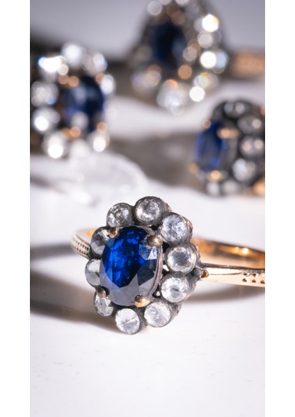 Altınçizgi Safir Yüzük