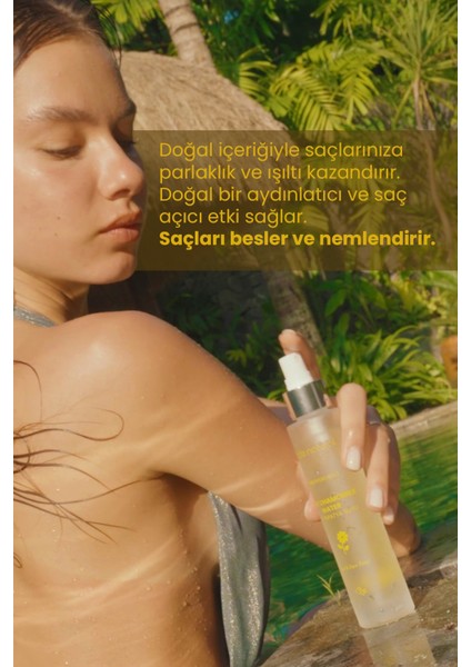 Papatya Suyu Saç Toniği %100 Doğal ve Saf 30 ml - Seyahat Boy