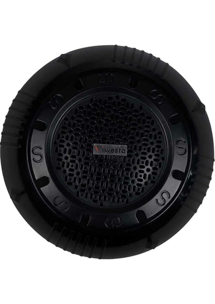 Westa WS-1119TB 13 cm Sıva Üstü Siyah Tavan Hoparlör (4887)
