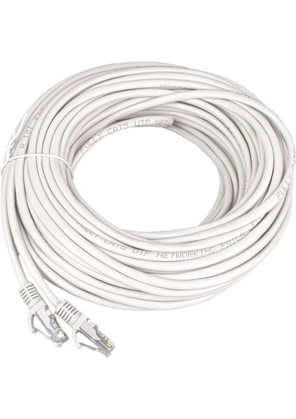 Fully G-505FA 25 Metre Poşetli Gri Cat5 Kablo (4887)