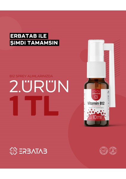 Metilkobalamin B12 Sprey 10 ml