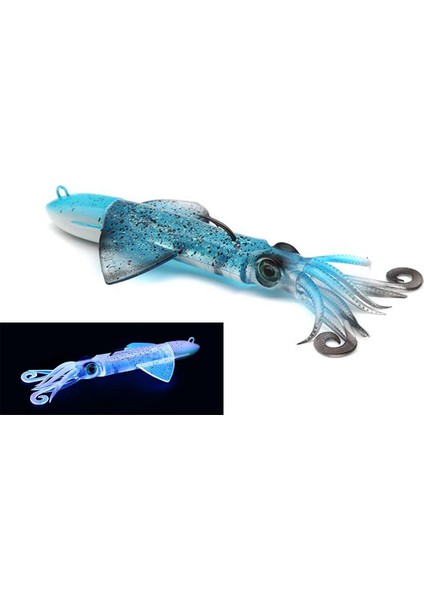 Xipi Evo 40 Set 54gr 11.5cm #03 Blue Glow Silikon Kalamar