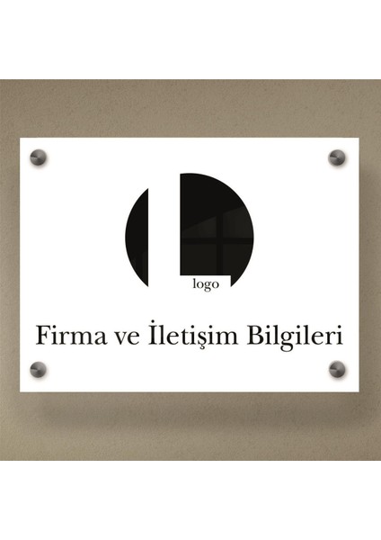 Işletmenize Özel Kişiselleştirilebilir Kapı Tabelası