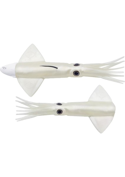 Ika 10 Combo Set 26gr 11.9cm #04 Pearl (2+1) Silikon Kalamar