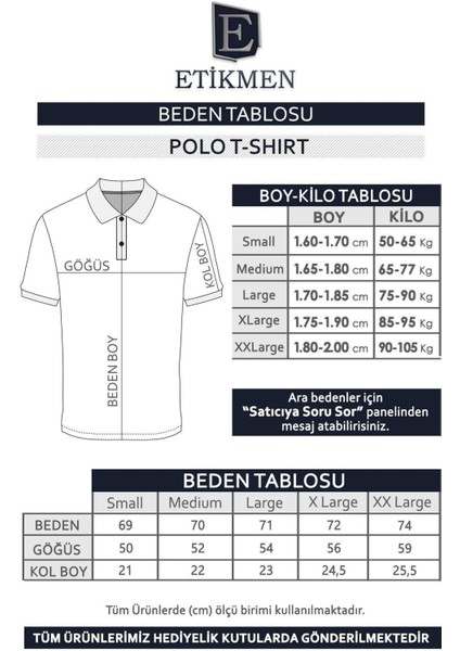 Bej Lacivert Yaka Çizgili Erkek Polo Yaka Tişört