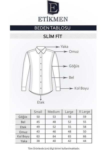 Beyaz Saten Slimfit Erkek Gömlek