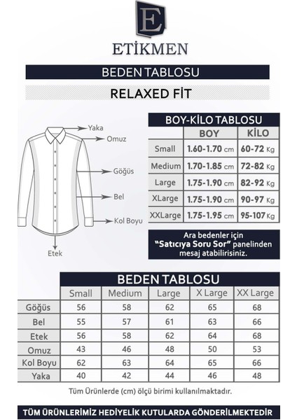 Lacivert Kahve Geçişli Oversize Oduncu Erkek Gömlek