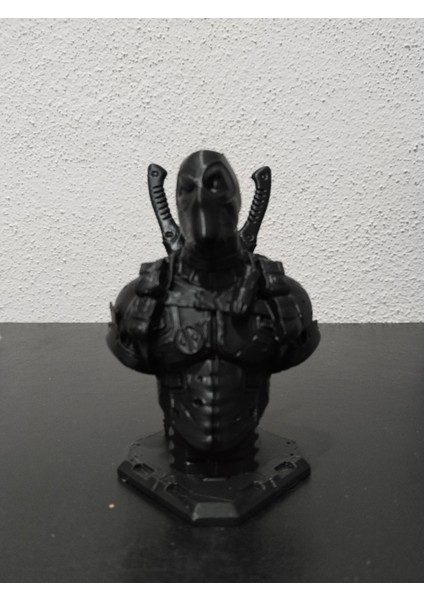 Deadpool Büst Figür 10CM Siyah