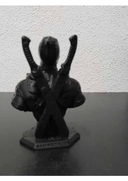 Deadpool Büst Figür 10CM Siyah
