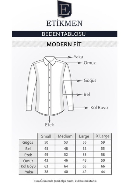 Kiremit Çizgili Slimfit Oduncu Erkek Gömlek