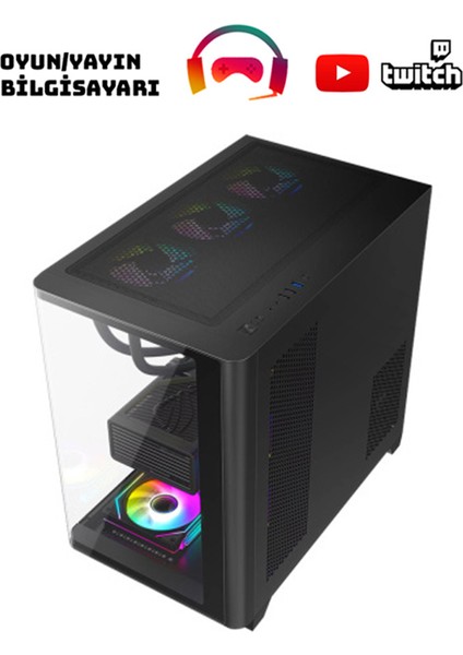 Webstar X32 Intel Core I5-14400F 32GB Ram 1tb M.2 Nvme SSD 16GB RTX5060TI Sıvı Soğutmalı Oyuncu Bilgisayarı
