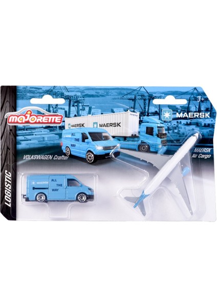 Maersk Transport Vehicles Logistic Series Maersk Air Cargo modelleri