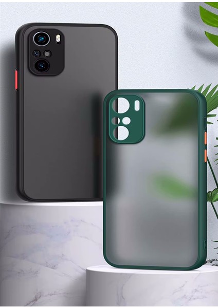 Xiaomi Redmi Note 10S Kıııf Mat Parmak Izi Yapmaz Kamera Korumalı Renkli Tuşlu Buzlu Silikon Kapak Logo Gösterir modelleri