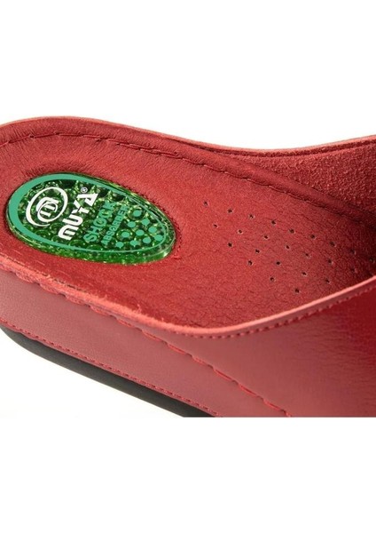 Active 31135-005 Topuk Jelli Anatomik Taban Kadın Terlik Kırmızı 36-40 fırsatları