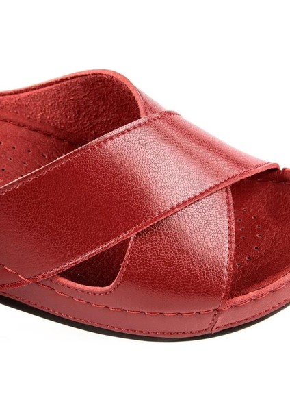 Active 31135-005 Topuk Jelli Anatomik Taban Kadın Terlik Kırmızı 36-40 indirimleri