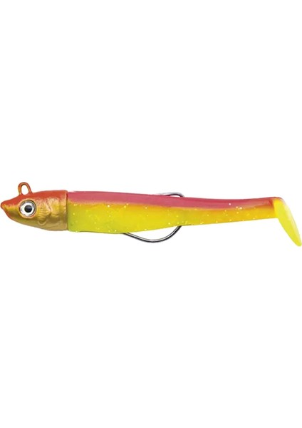 Alevin Set 20gr 10.4cm #01 Red Yellow Silikon Balık