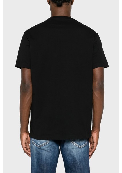 Baskılı % 100 Pamuk Regular Fit Bisiklet Yaka T Shirt Erkek T Shirt S79GC0080 S23009 980 fiyatları