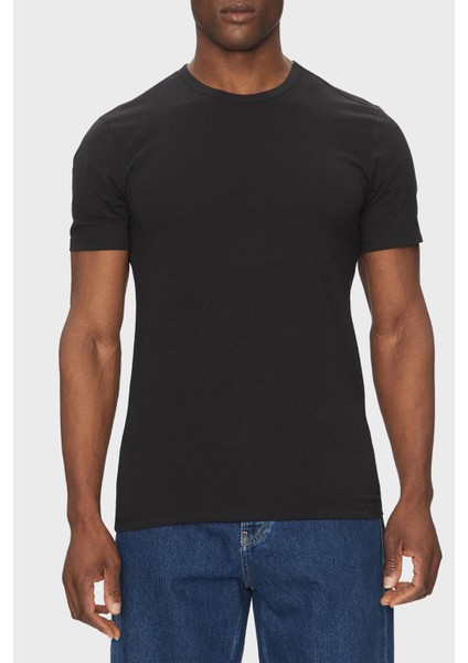 Streç Pamuklu Regular Fit Bisiklet Yaka 3 Pack T Shirt LV00NB4185UB1 Erkek T Shirt LV00NB4185 Ub1 fiyatları