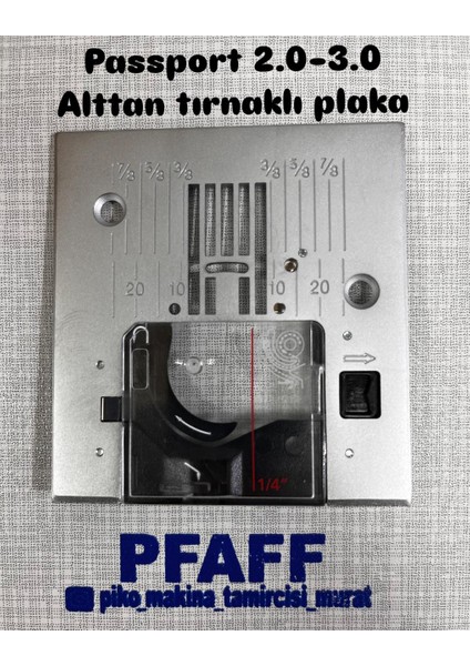 Passport 2.0-3.0 Tırnaklı Plaka Versiyon 2 68023884 Needle Plate (Zz)