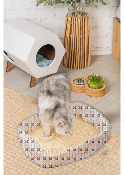 6 Adet 85X50CM Kedi Kumu Torbası