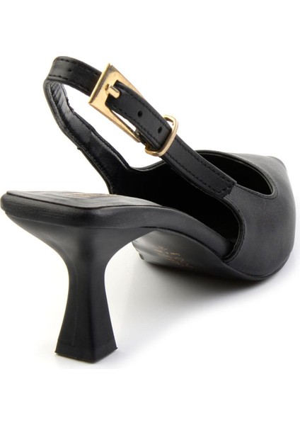 Siyah Kadın Klasik Topuklu Ayakkabı K01074025109 modelleri