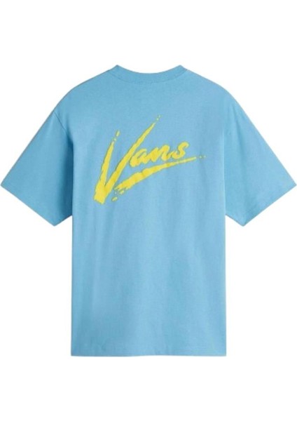 Brush Script Loose Ss VN000K42E2W1 Mavi Tişört fiyatları