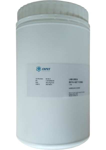 Edta Asit Formu 1 kg
