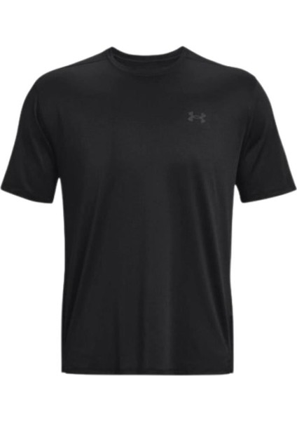 UA Tech Vent SS 1376791-001 ERKEK Siyah Tişört