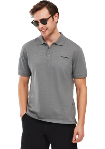 Polo Shirt M Short Sleeve S211800-003 Gri Tişört