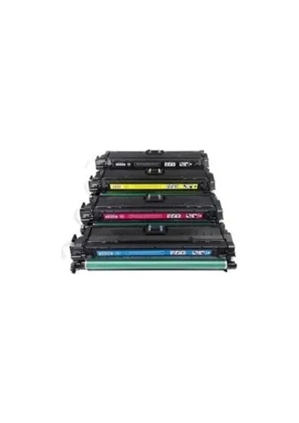 Hp 307A-CE740A 4 Renk Muadil Toner Seti Renkliler 6,000 Sayfa Siyah 7,000 Sayfa CP525N CP5225XH