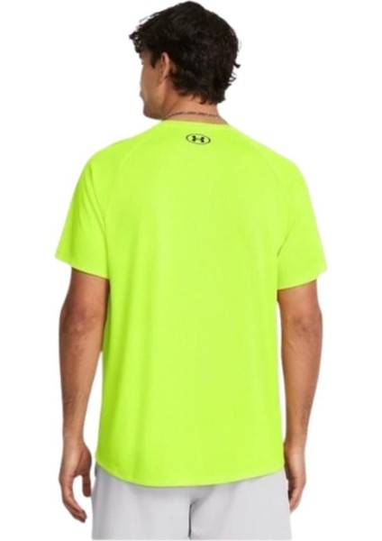 UA Tech Textured SS 1382796-731 ERKEK Sarı Tişört fırsatları