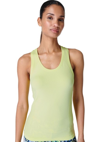 Athlete Seamless Workout Tank Kadın Yeşil Tank Top