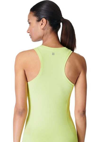 Athlete Seamless Workout Tank Kadın Yeşil Tank Top fırsatları