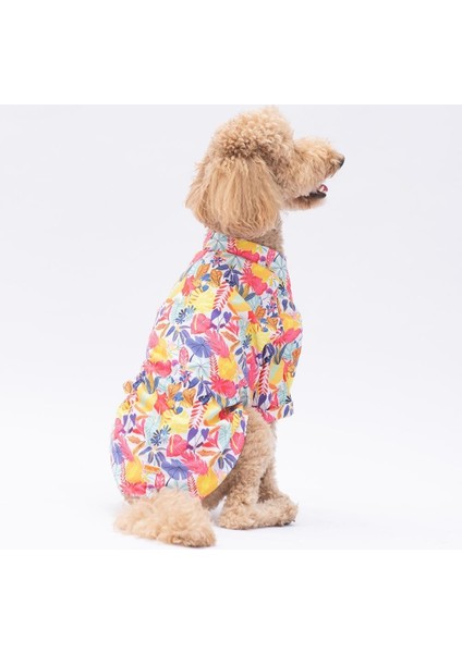 Miami Orta ve Büyük Irk Köpek Gömleği - Köpek Kıyafeti (15 Kg-45 Kg)